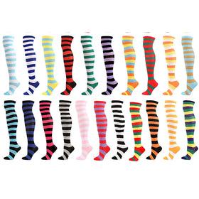 Whale Long Girls Women Thigh Over Knee Cotton Socks Cheap Stripe Girl Woman Breathable Novelty Business Knee High Socks