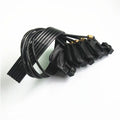 6 Color Ink Tube Pipe Line 1.3m With Uv square Small Damper Screw Nuts 3x2mm for Inkjet Printer R330 R290 T50 L800 1390