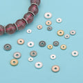 S925 Sterling Silver Spacer Beads Spacer for Bracelet Handmade DIY Charms Jewelry Making Supplier Accessories MegaBDM