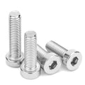 DIN7984 M2 M3 M4 M5 M6 M8 Stainless Steel 304 Thin Low Profile Head Hex Allen Bolts Socket Head Cap Screws