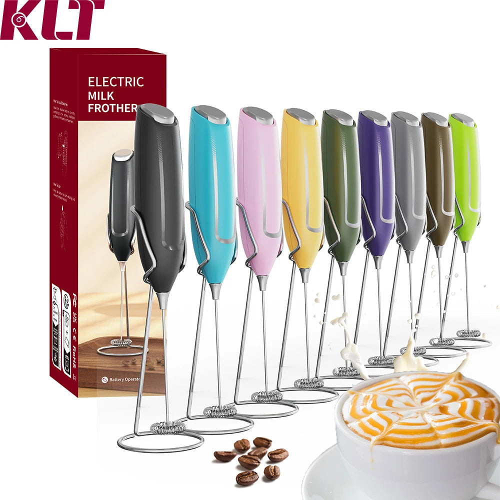 Factory Wholesale Handheld Milk Frother Portable Electric Milk Frother