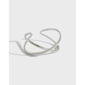 Classic Design Silver Jewelry Cross Wire S925 Sterling Silver Rings for Women JT069