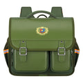 School Bags 2022   Horizontal British Style Spine protection Shoulderschool Backpacks for Children School Bags