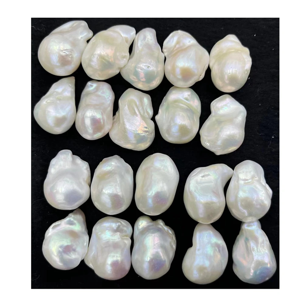 Natural Freshwater Pearl  Strong Light Naked Beads Large Size Baroque Pearl Beads Jewelry Making