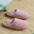 Men Women Winter Removable and Replaceable Insole Plush Fur Indoor Home Warm Slipper