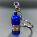 Fashion Promotional Gift Eco-friendly Zinc Alloy Oval Key Ring Car Key Chain Holder Keyfob 3D Custom Enamel Logo