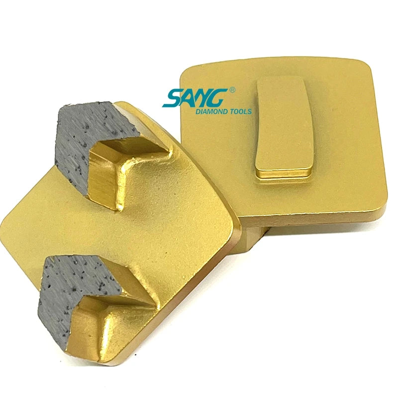 Double Arrow Segments Section Klindex Diamond Grinding Shoes for Concrete Floor Klindex Asl