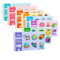 Factory Wooden Educational Toys Animals Fruits Traffic Dinosaur Wood Blocks Beading String Game Kids Montessori Wooden Toys