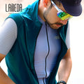 LAMEDA Lightweight Cycling Windbreaker Vest Quick Dry Seamless Windproof for Adults Plus Size Portable Rare Sublimated Printing