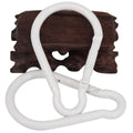 Baichao 10# White Large Gourd Aluminum Alloy Heavy Duty Carabiners for Mining & Heavy Industry