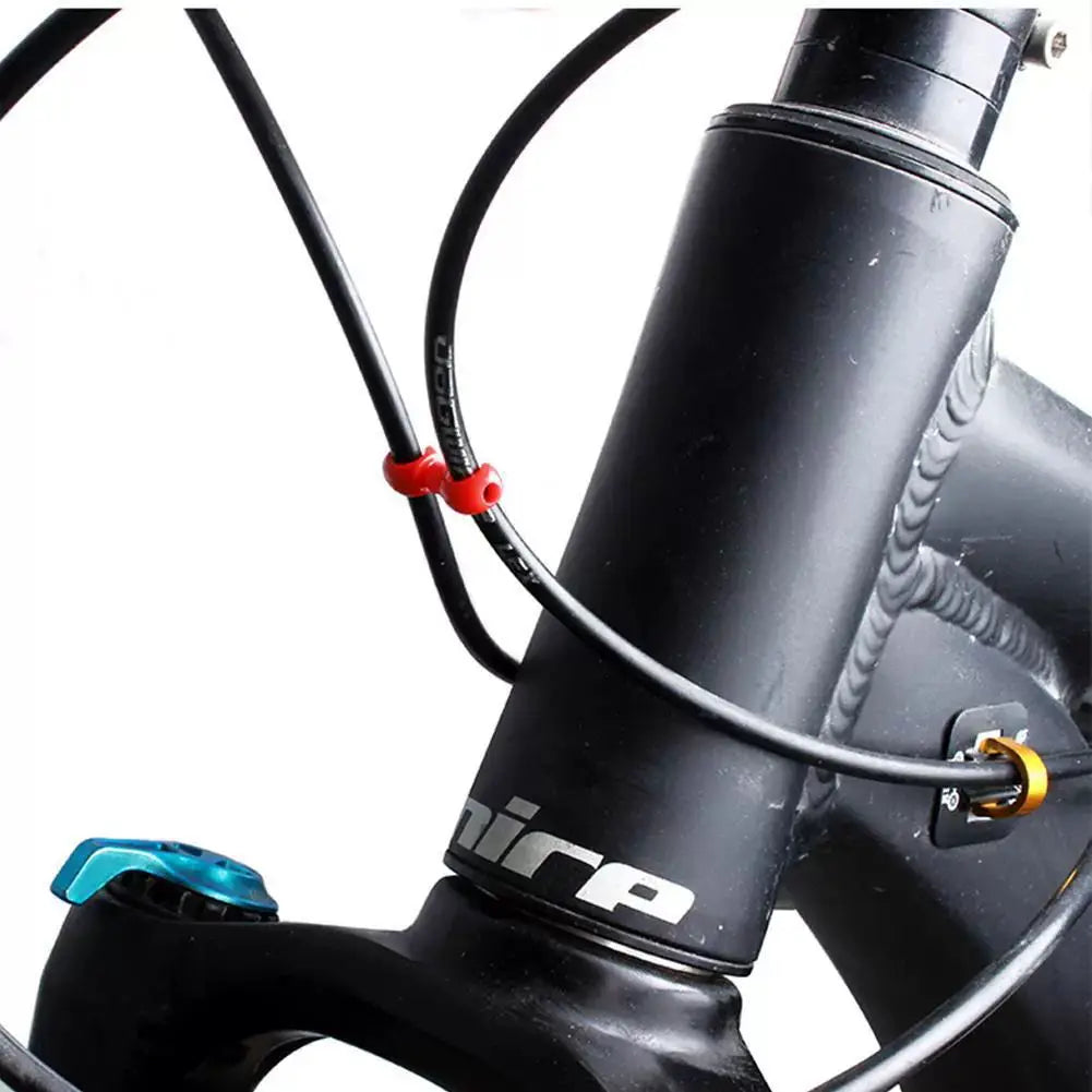 S-Type Buckle Cable Management for Road Bike Mountain Bike Guide Tube Cable Organizer Plastic S Buckle Shifter Oil Tube Buckle