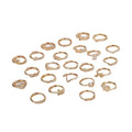 G980 Jewelry Star Bowknot Lips Variety Ring Index Finger Opening Adjustable Cubic Zircon Ring