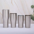Custom Logo 40oz 30oz 20oz Stainless Steel Cup Double Wall Tumbler Vacuum Insulated Hot Cold Drinks Thermos Cup with Slip Lid