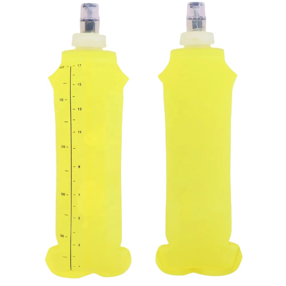 Oem/Odm 250Ml 350Ml 500Ml Blue Green Gray Running Foldable Kettle Collapsible Soft TPU Bottle