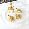 18k Gold Plated Trend Punk Acero Inoxidable Pendant PVD Waterproof Necklace Custom Fashion Jewelry Stainless Steel Necklace
