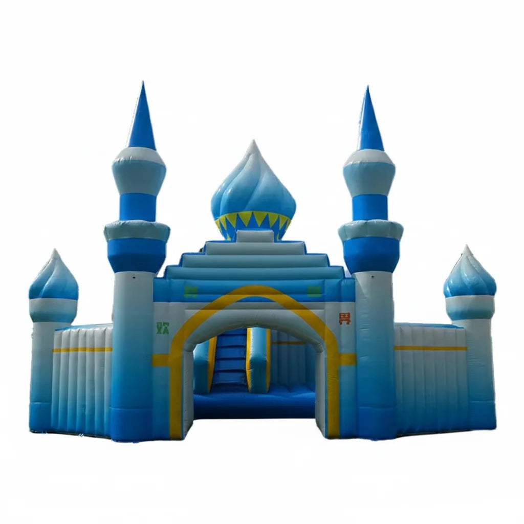 Factory Direct Sale PVC Inflatable Castle Arch for Outdoor Advertising Events Customizable Size & Color Over 12ft Tall
