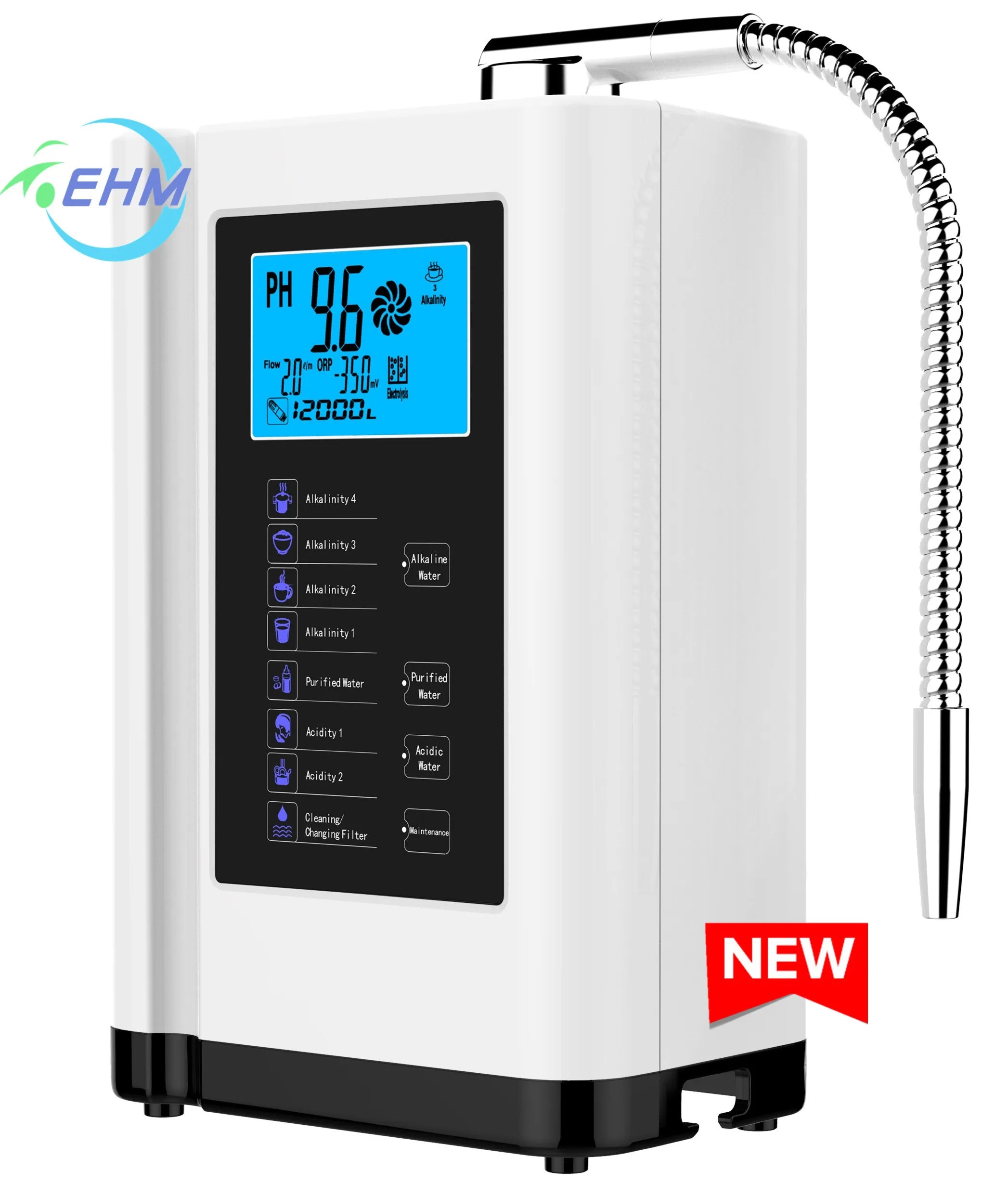 Hot Sales Alkaline Water Ionizer Machine Hydrogen Water