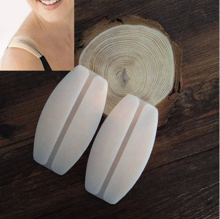 New Design Bra Strap Decompression Shoulder Pads Silicone Underwear Anti-Slip Shoulder Pad DIY Apparel Accessories ShoUlder Pads