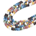 Hot Sale Colorful 6/8/10mm Lava Beads Round Volcanic Rock Lava Stone for Jewelry Making