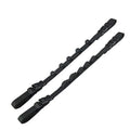 Black Nylon Portable Car Storage Rack with Vehicle Rod Holder Belt for Fishing Rods