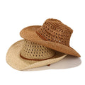 Wholesale New Summer Hat Unisex Beach Casual Sunscreen Sun Hat Outdoor Sunshade Straw Hat Suppliers