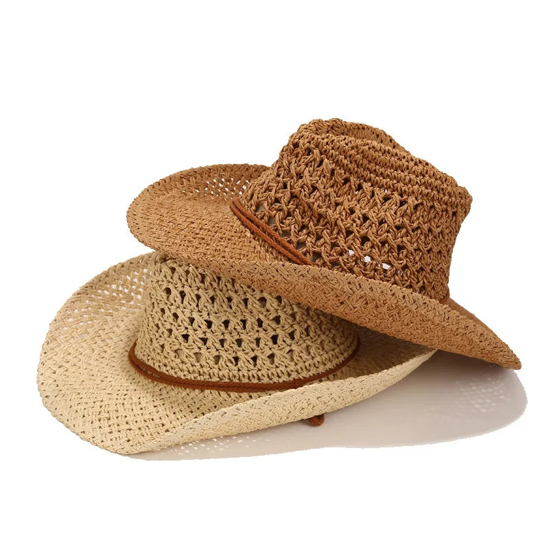 Wholesale New Summer Hat Unisex Beach Casual Sunscreen Sun Hat Outdoor Sunshade Straw Hat Suppliers
