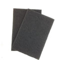Fine Non Woven General Purpose Hand Pads 6-Inch X 9-Inch Grey Silicon Carbide Abrasive Scouring Pad 1500#