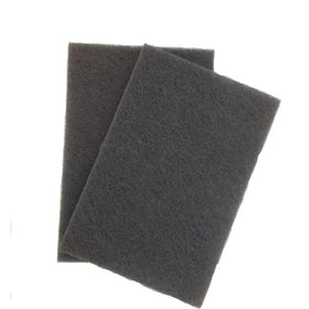 Fine Non Woven General Purpose Hand Pads 6-Inch X 9-Inch Grey Silicon Carbide Abrasive Scouring Pad 1500#