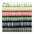 Wholesale 100% Linen Fabric French Flax Yarn Dyed for Shirts Dresses Cars Curtains Bags Beddings Cushions