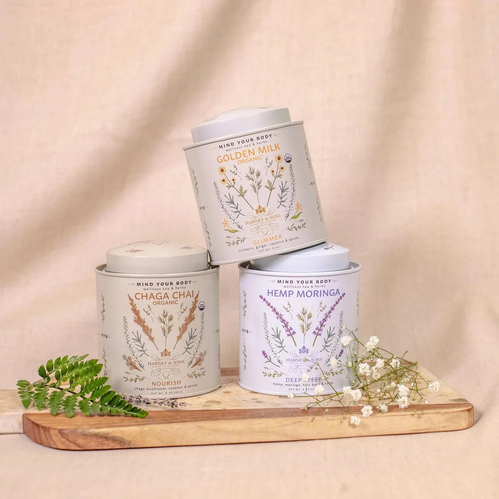 Eco Friendly Matte White Coffee Beans Tin Aluminum Matcha Tea Packaging Tin Box Gift Metal Cans for Loose Tea