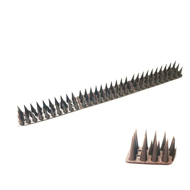 12Pack Outdoor Plastic Pigeon Cat Control Prickle Strip Anti Bird Spikes