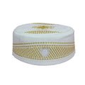 New Design Hui Muslim Worship Cap Gold Thread Embroidered Character Style Outdoor Wearable Hat
