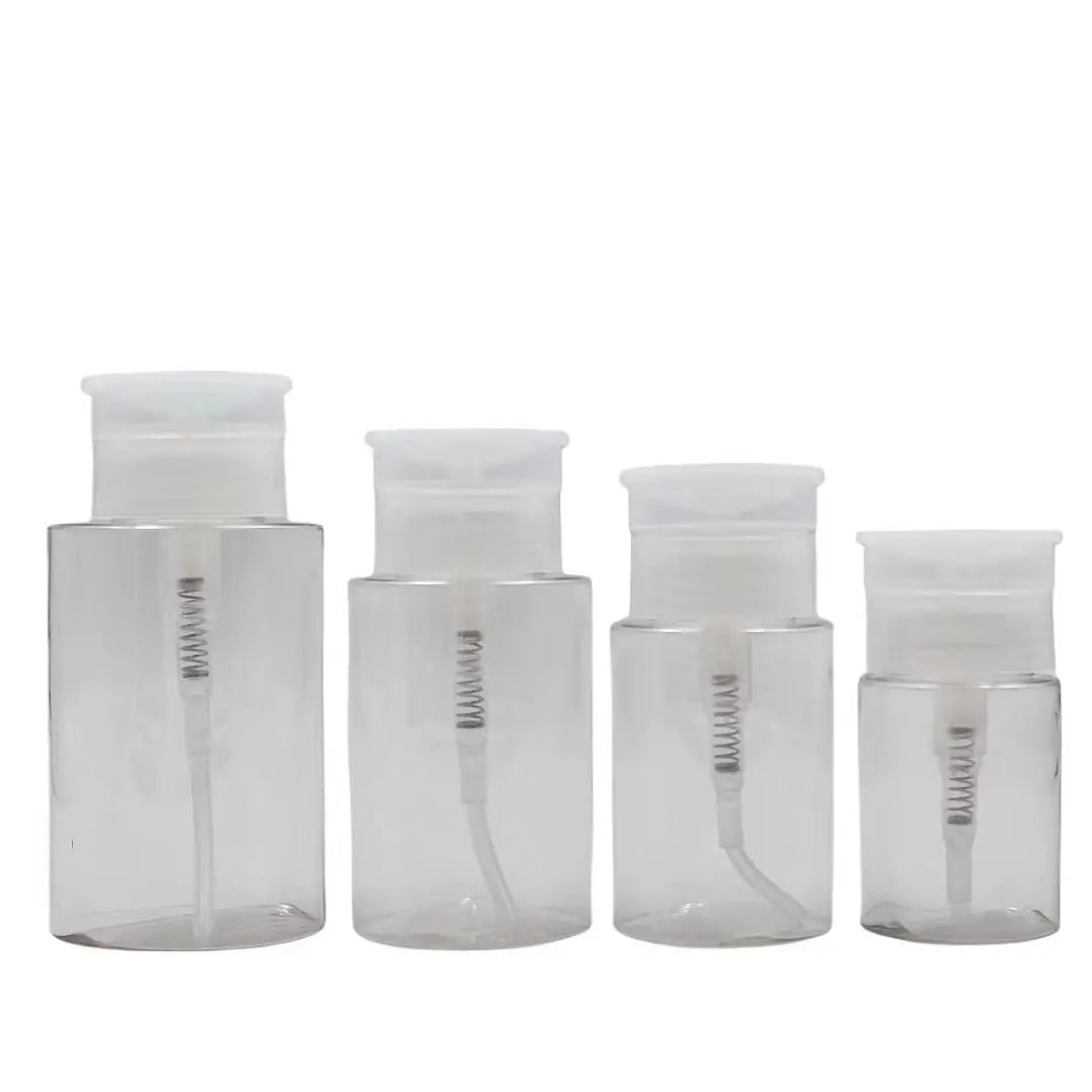 100ml 150ml 200ml Beauty Care Nail Art Plastic Nail Polish Remover Dispenser Pump for Bottle