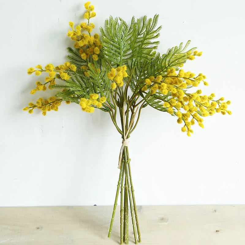 C-AFB001 Wholesale Artificial Leaf Branch Fern Flowers Bouquet Plants Plastic Fern Leaf for Wedding Home Decoration