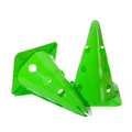 MUDA Durable PE Soccer Agility Marker Cone with Customizable Logo-30cm Training Obstacle Sign
