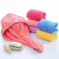 Soft Plastic Turban Hair Drying and Hair Dyeing Cap Plush Bath Shower Product for Adults and Children