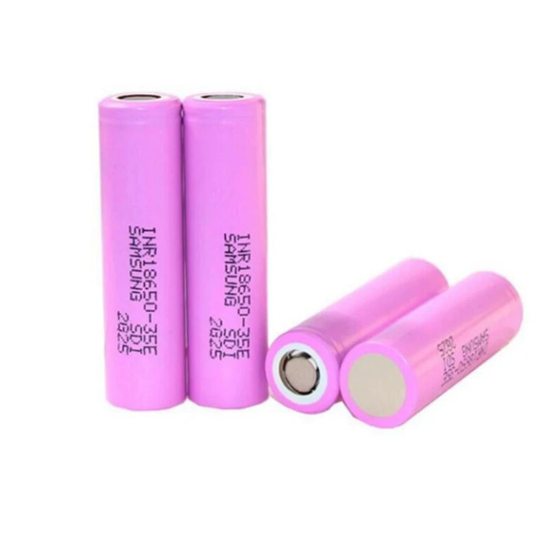 Grade a Original 3.7V 3500mAh 18650 LI Ion Battery Cylindrical Lithium Ion 3C Discharge Rechargeable 35E Cell Real Capacity
