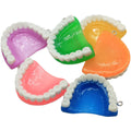 New Novelty Colorful False Tooth Charms Vintage False Teeth Pendants Fit Earring Necklace Jewelry Making Findings Accessories