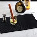 OEM Various Size Anti-Slip Waterproof Soft Rubber Bartending Mat Premium Plastic PVC Drinkware Accessories