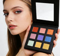 9 Color Eyeshadow Palette Makeup Glitter Pigmented Palette Manufatcturer