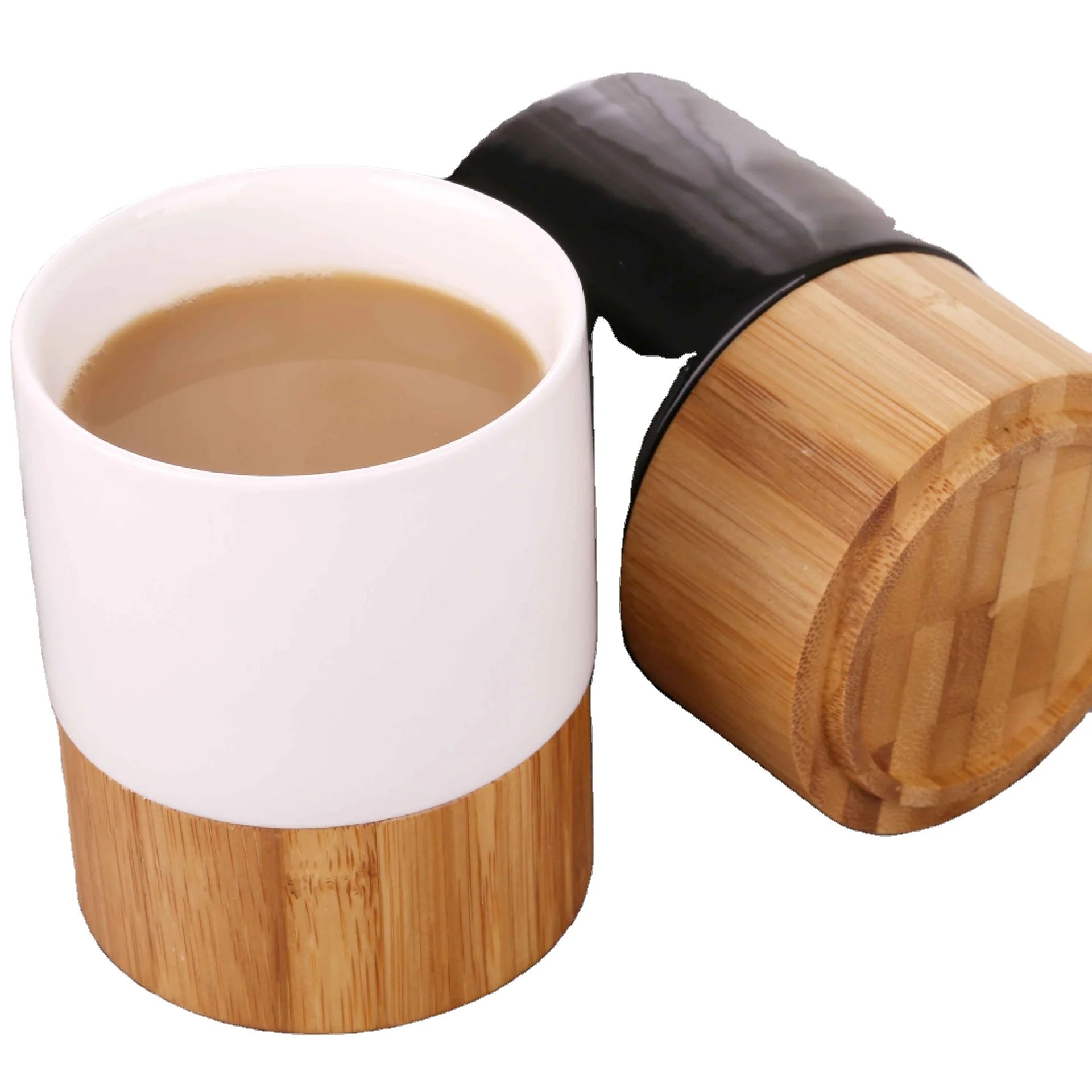 Wholesale bamboo mug coffee cup mugs and cups