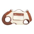 Hot Seller Luxury Small Dog Shoulder Harness Carrier Vest Foldable Zipper Closure Hands-Free Outdoor Pet Bag for Small Dogs Cats