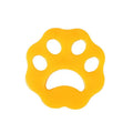 Silicone Double-sided Reusable Pet Hair Remover Washable Cat Claw Pattern Flower Shape Car Dust Remover