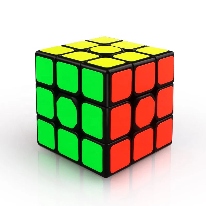 3x3 Speed Magic Cube 3x3x3 Premium Quality Diy Educational Custom logo 3d Abs Puzzle Cube Toy for Gift