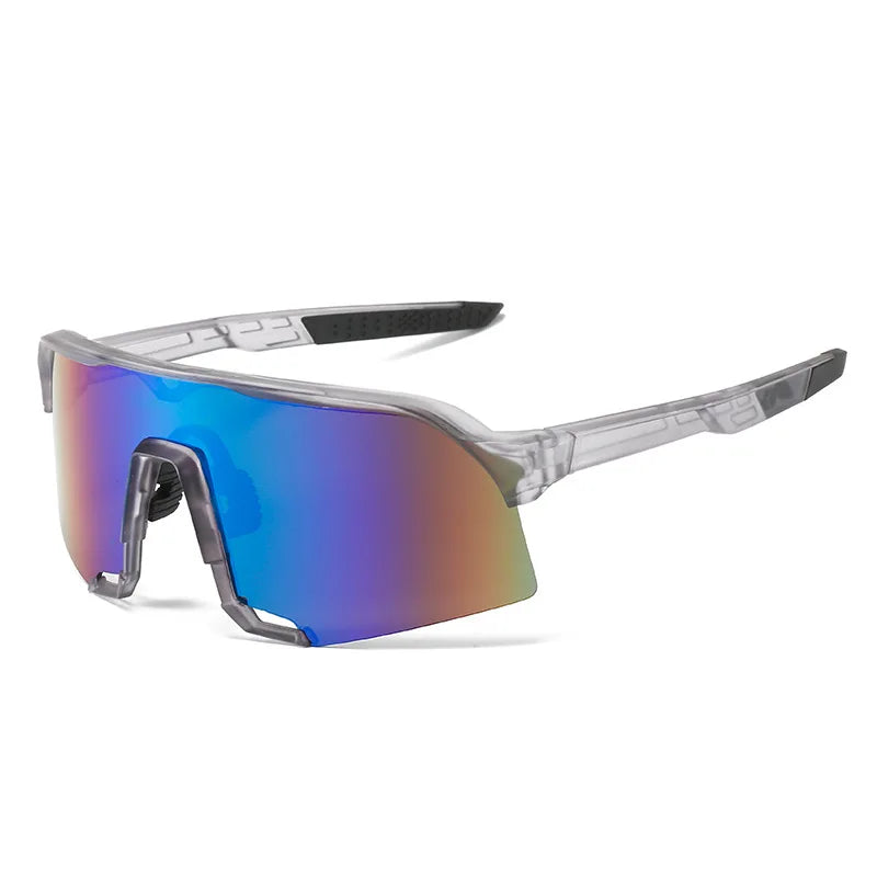 Wholesale Cycling Sports Sunglasses for Men and Women Uv400 Professional Outdoor Sports Glasses Can Accept Customized Logos