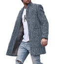 Best Selling Promotional Fashion Single-breasted Long Winter Coat for Men Polyester Eco-Friendly