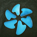 HY Opalite Heart Shape Facial Gua Sha Stone Heart Traditional Massage Facial Skin