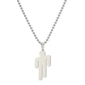 Europe and America Hot Fashion Billie Eilish Necklace Personality Mens Necklace Stainless Steel
