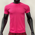 Lidong 2023 Plain White Below 1 Dollar Blank Polyester Printed logo Quick Dry T-shirt for Men