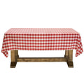 Picnic Rectangular Polyester Checkered Tablecloth Party Table Cloth MegaBDM